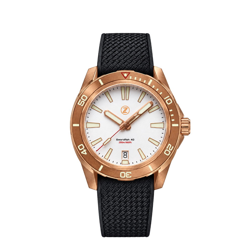 Zelos Zelos Swordfish 40mm Bronze Frost