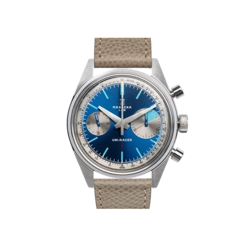 Massena LAB Uni-Racer Cruise Blue / Turquoise / White / Red / Black / Silver Dial Straps