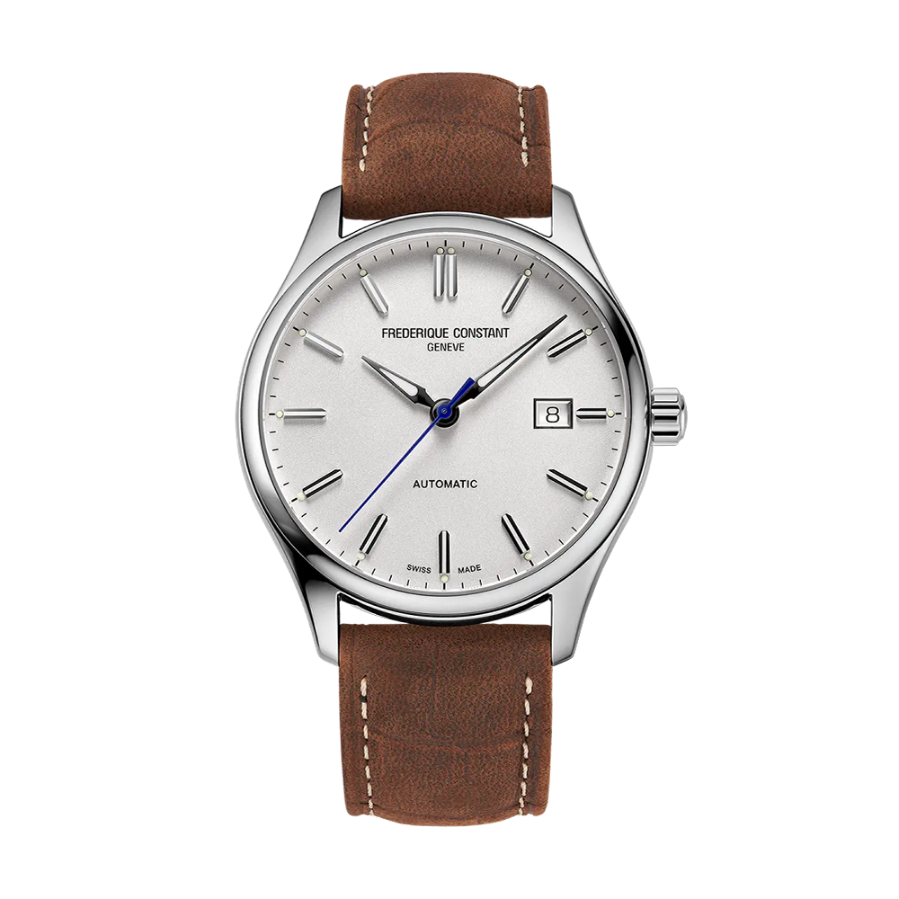 Frederique Constant Index Automatic Silver / White / Black / Blue / Cream Dial Straps