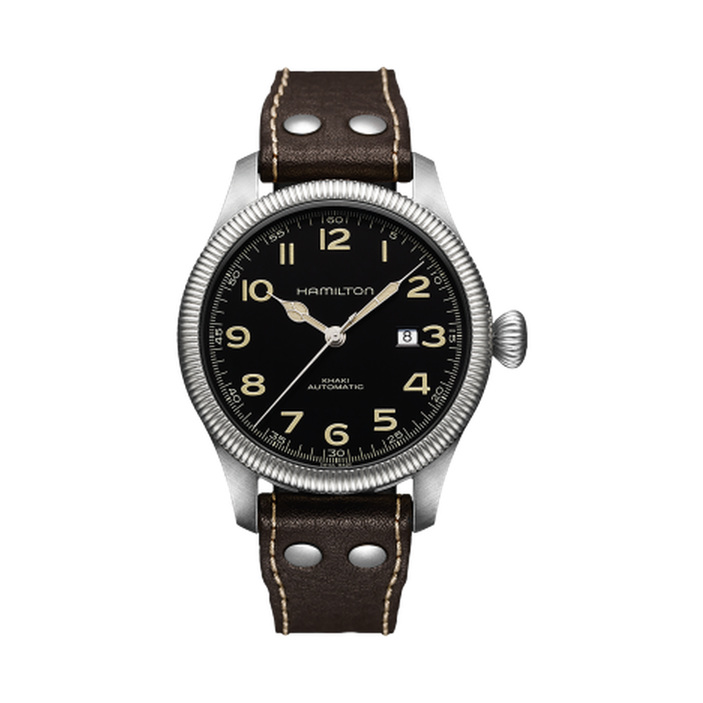 Hamilton Khaki Pioneer Auto Black