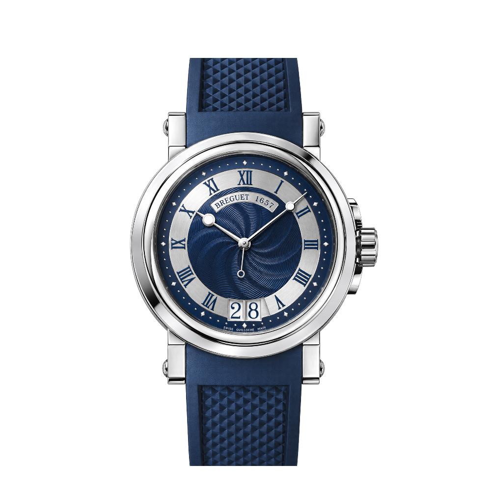 Breguet Marine Big Date Steel Blue