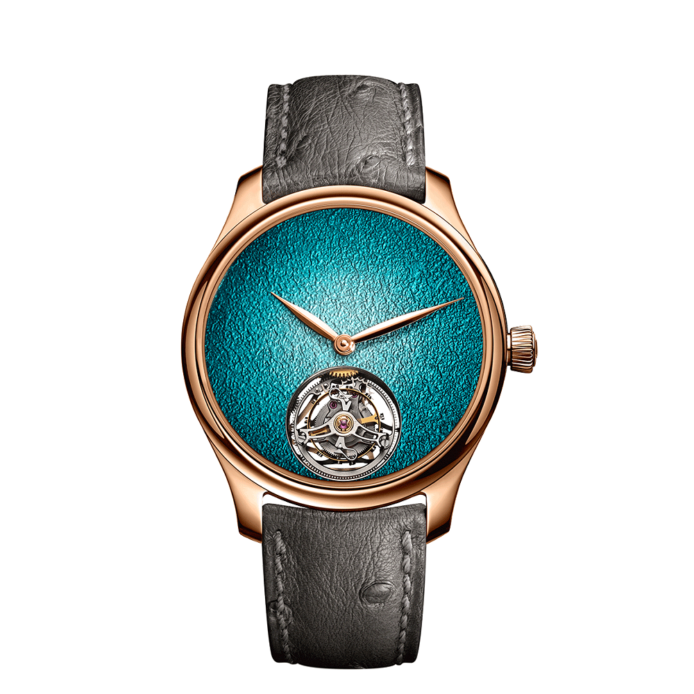 H. Moser & Cie Endeavour Tourbillon Concept Turquoise Enamel