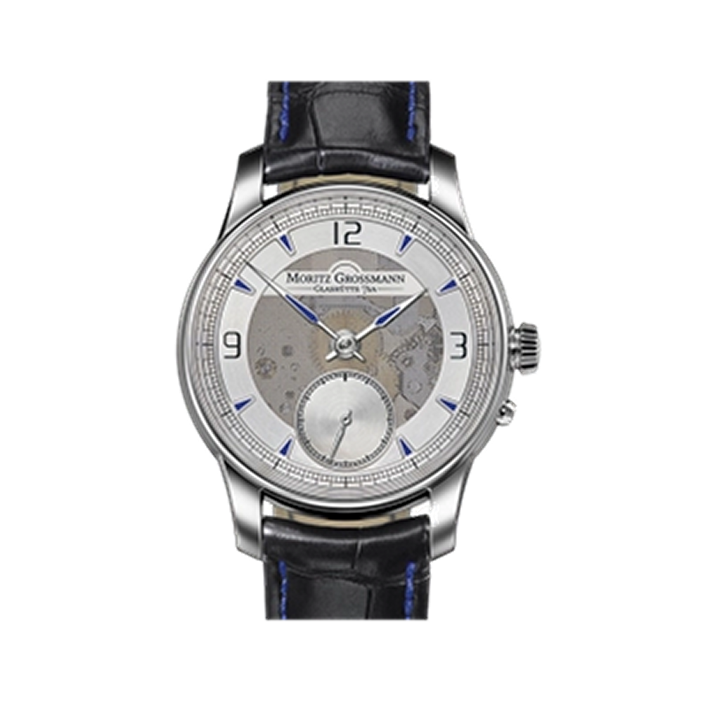 Moritz Grossmann Atum Pure M Stainless Steel / Blue