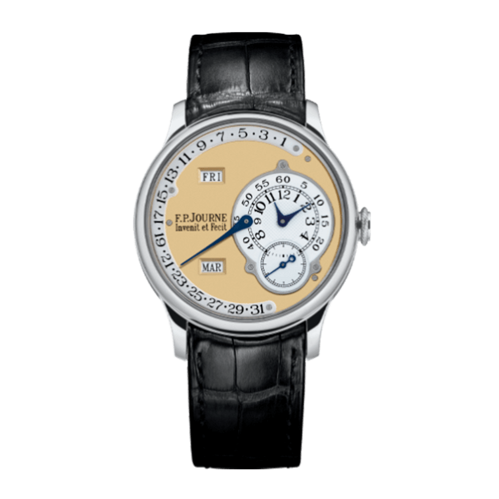 F.P. Journe Octa Calendrier 38 Platinum Yellow Gold Dial