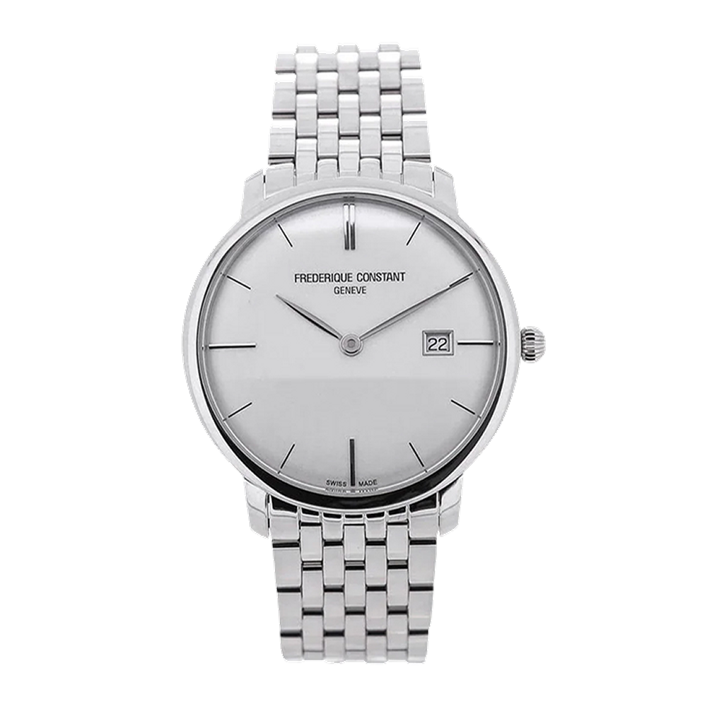 Frederique Constant Slimline Automatic Bracelet Silver