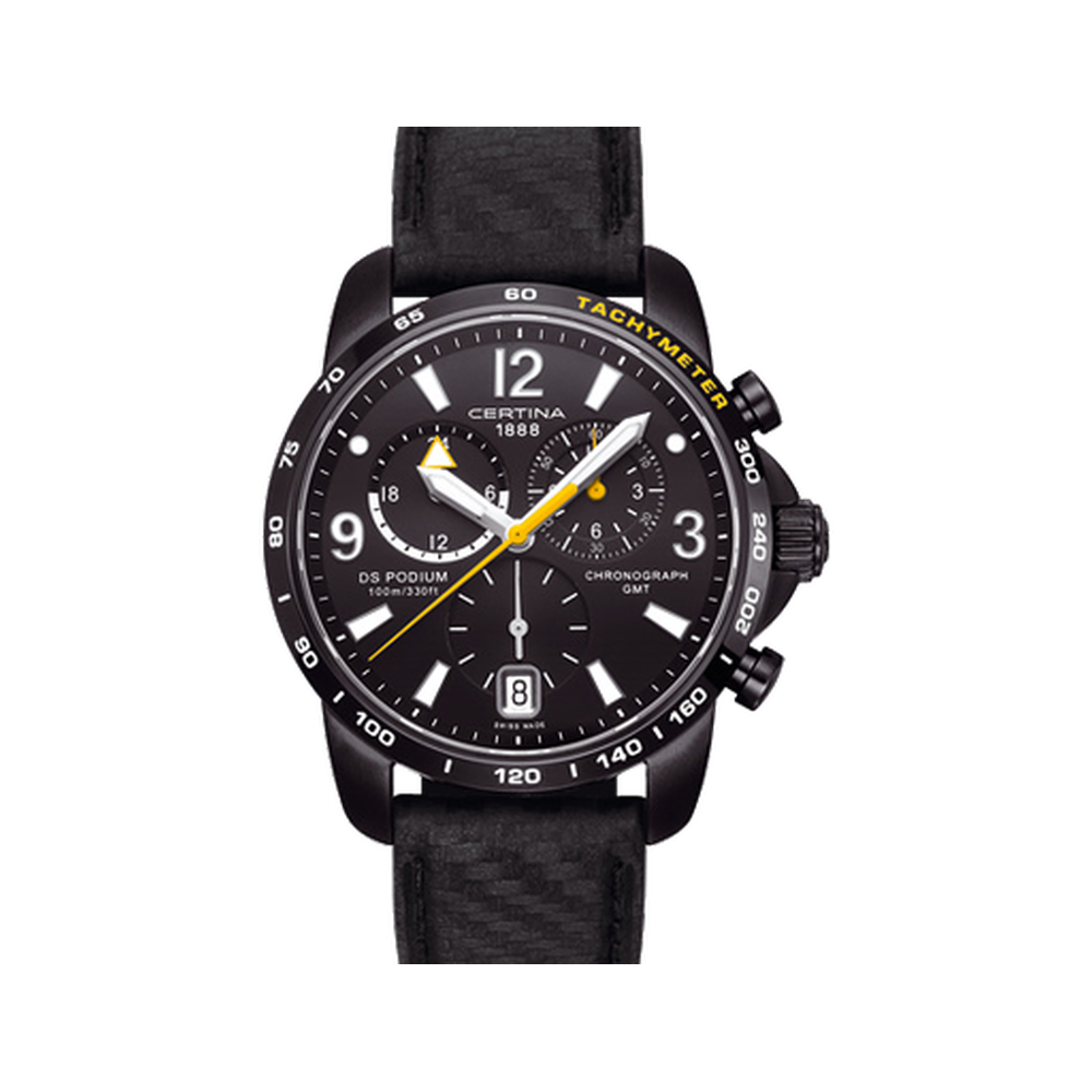 Certina DS Podium Big Size Chrono GMT PVD