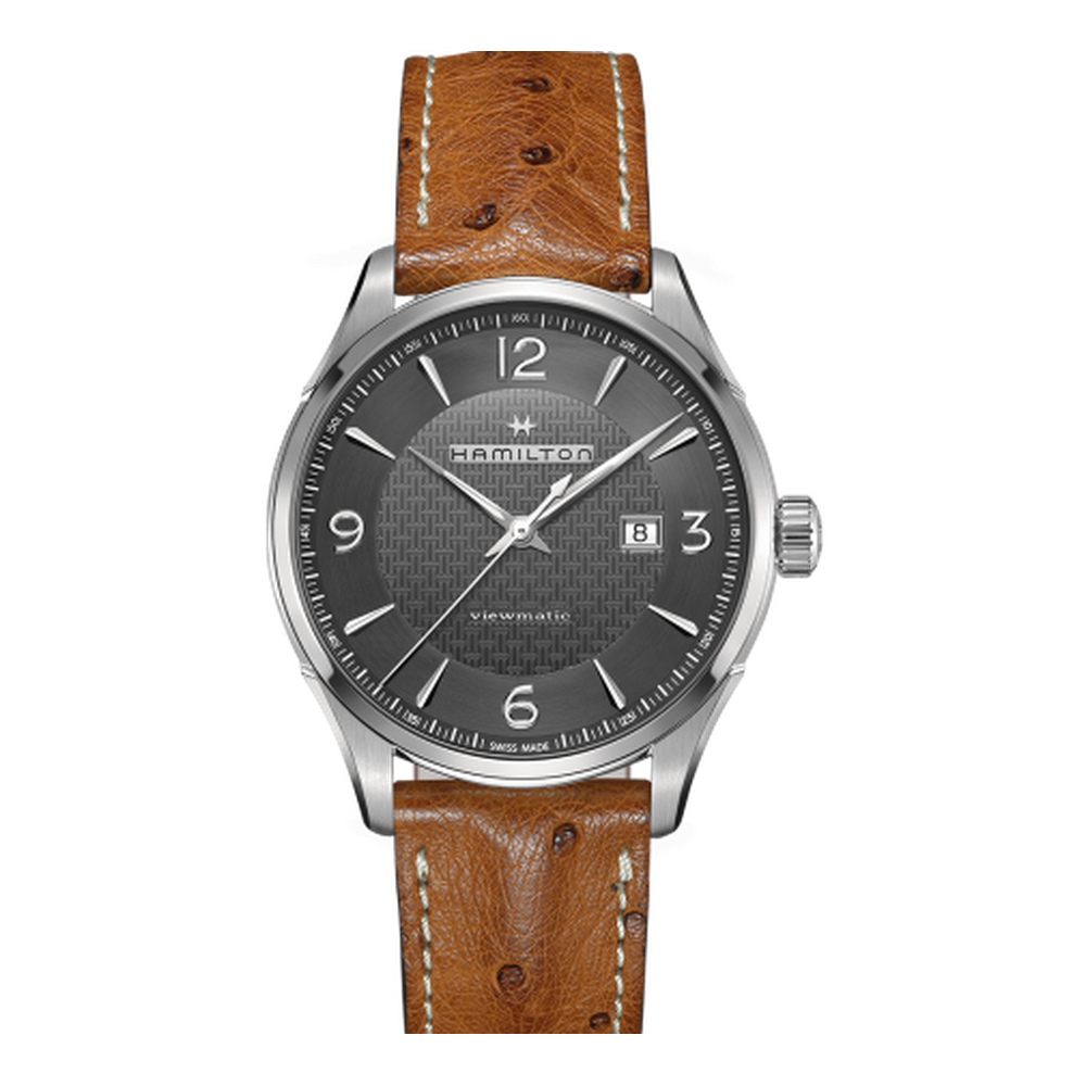 Hamilton Jazzmaster Viewmatic Auto 44 Stainless Steel / Grey