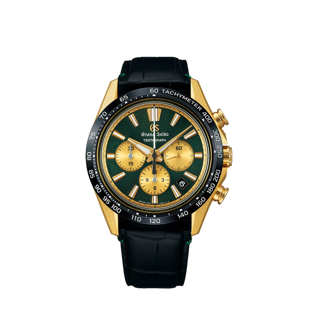 Grand Seiko Tentagraph Green Gold LE35