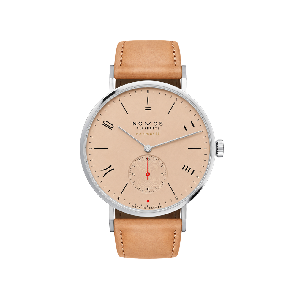Nomos Tangente Neomatik 39 Red Dot 2019 Commemorative Edition Salmon