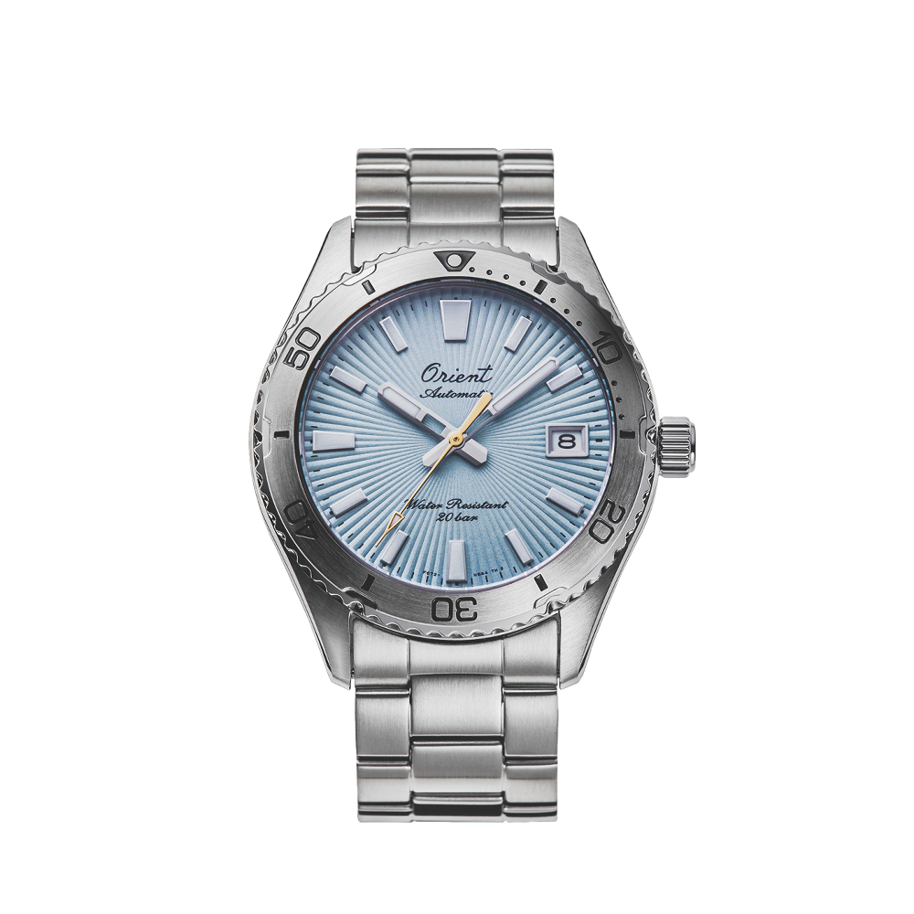 Orient Orient 75th Anniversary RA-AC0Q12L30B Blue/Navy Dial Straps