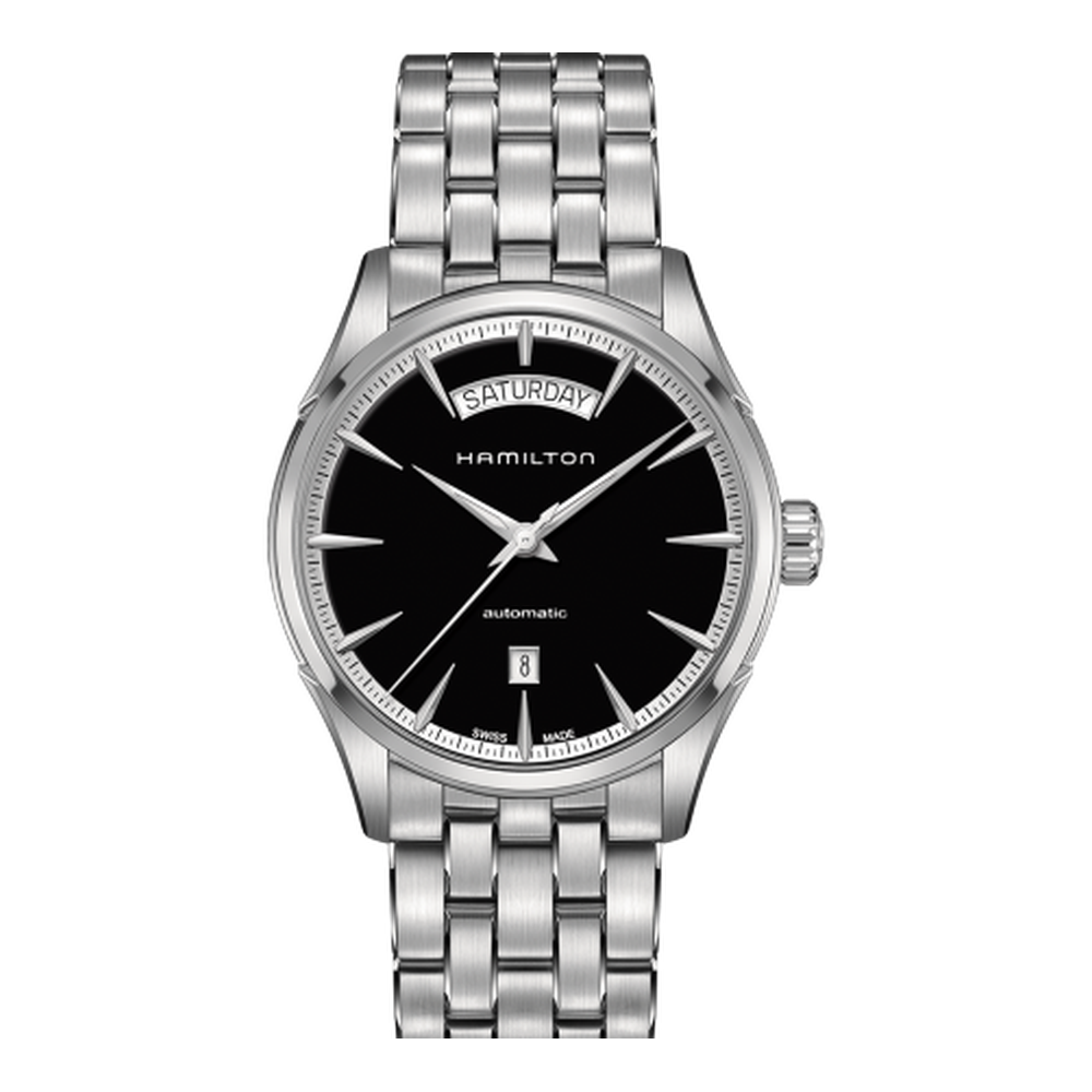Hamilton Jazzmaster 42 Day Date Stainless Steel / Black / Bracelet