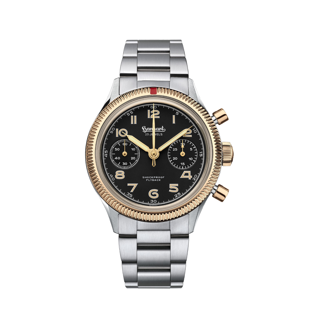 Hanhart 417 C Bicolor Flyback, 39 mm