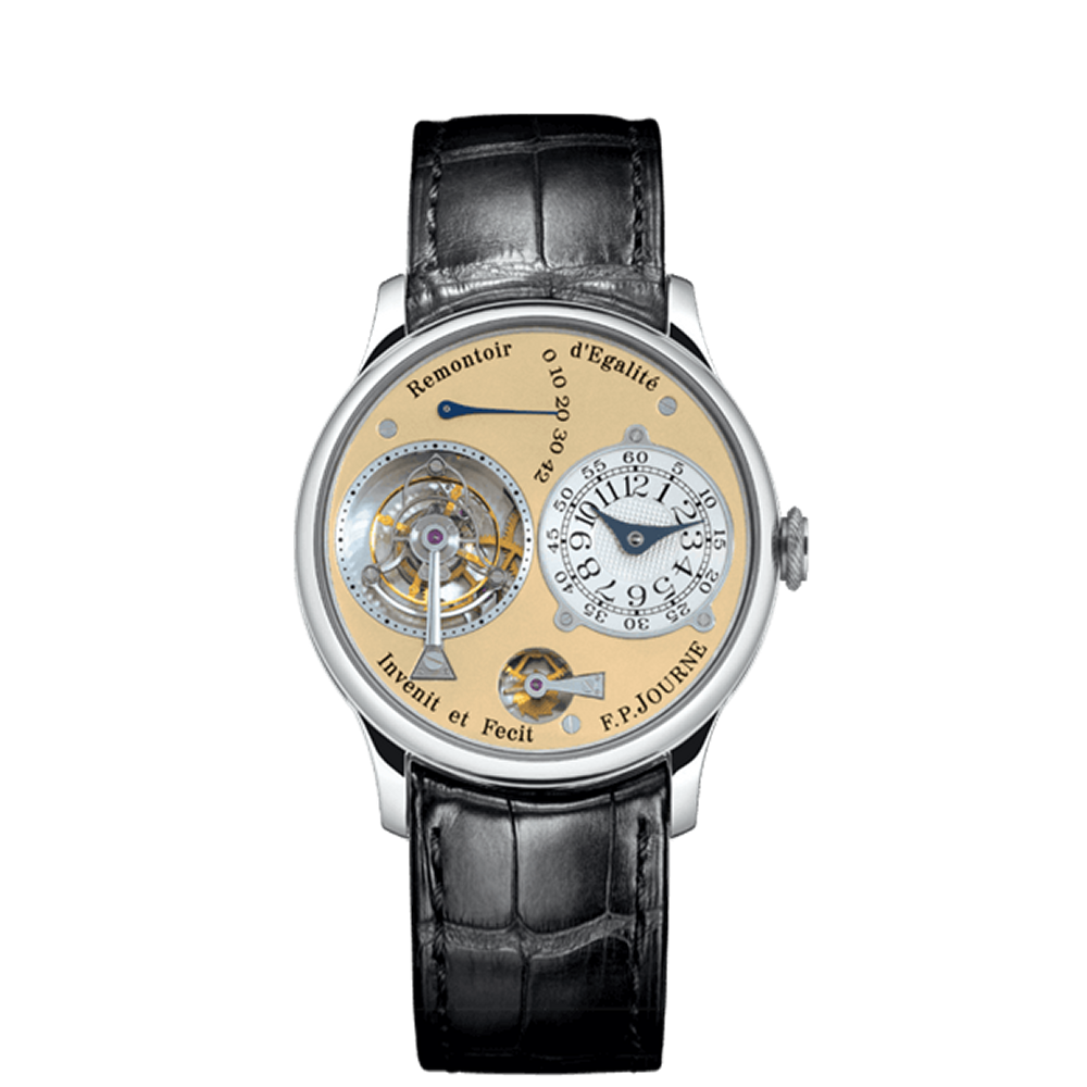F.P. Journe Tourbillon Souverain 38 Platinum Yellow Gold Dial
