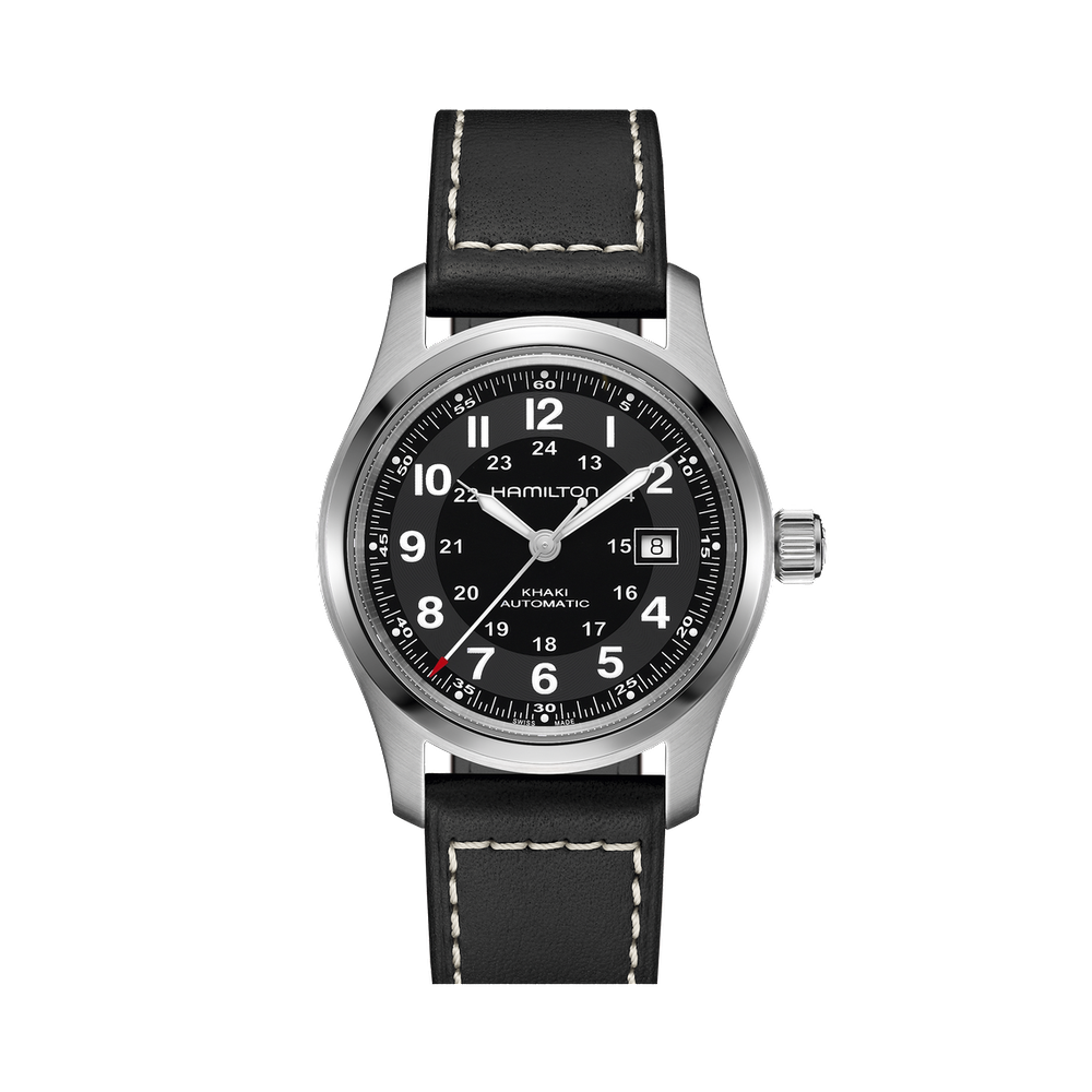 Hamilton Khaki Field Auto 42 Stainless Steel / Black