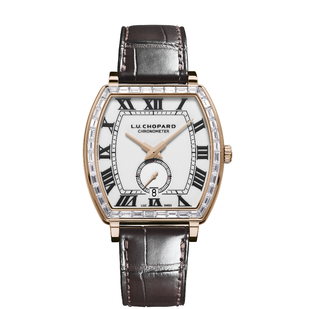 Chopard L.U.C Heritage Grand Cru Rose Gold - Baguette / White