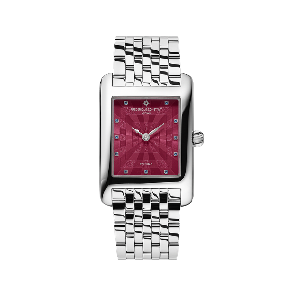 Frederique Constant Classics Carree Ladies by Felipao Pink