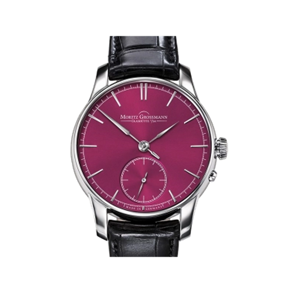 Moritz Grossmann Atum Primavera White Gold / Burgundy