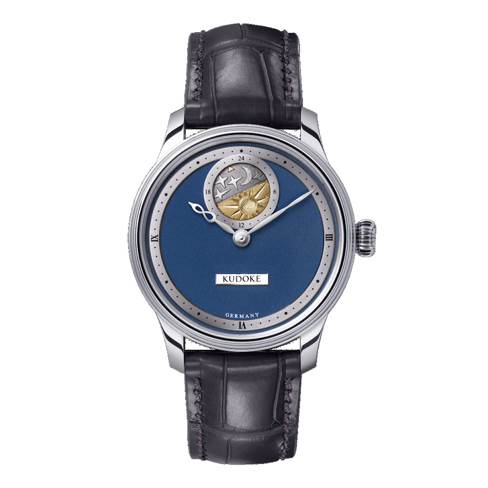 Kudoke 2 Deep Blue Blue / Grey / White / Silver / Gold / Black Dial Straps