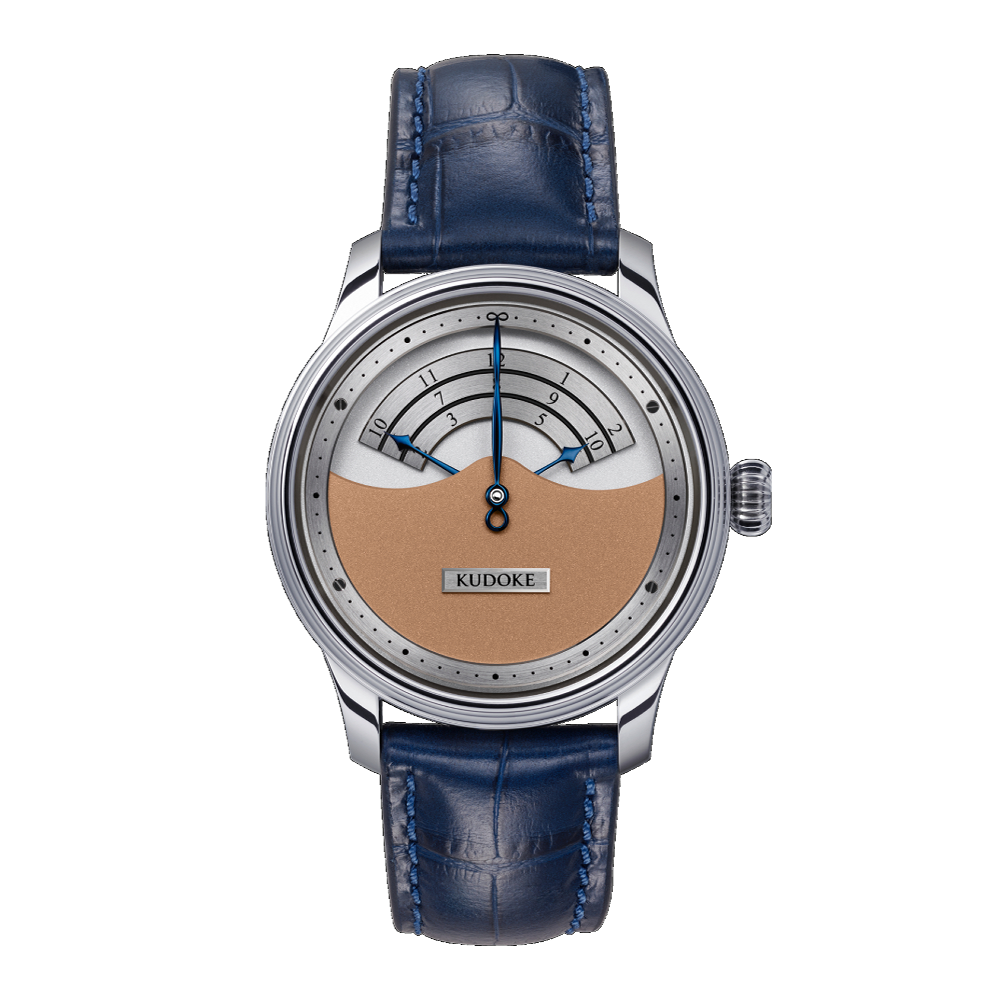 Kudoke 3 Salmon Salmon / Silver / White / Black / Blue Dial Straps