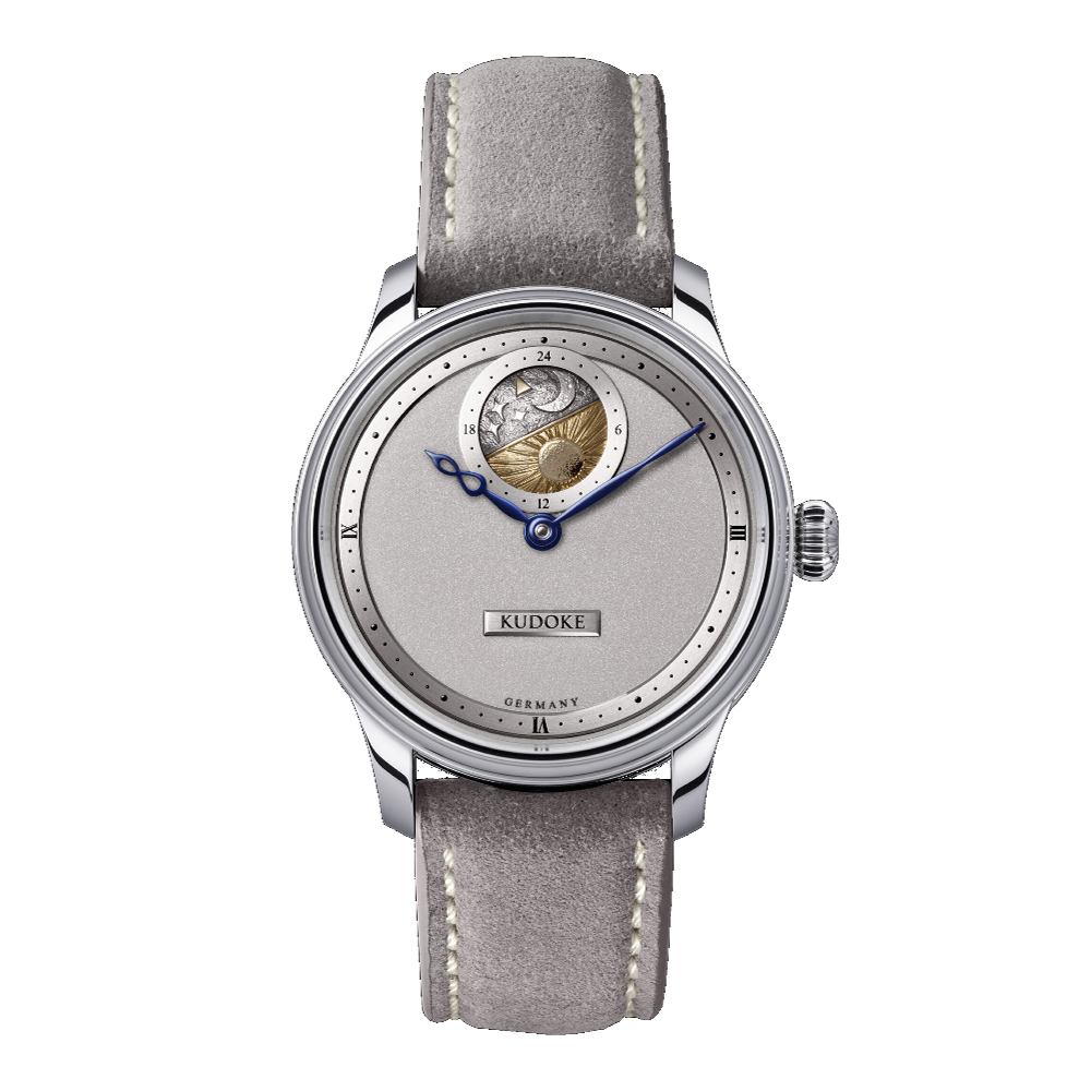 Kudoke 2 Rhodium Grey / Silver / White / Gold / Black / Blue Dial Straps