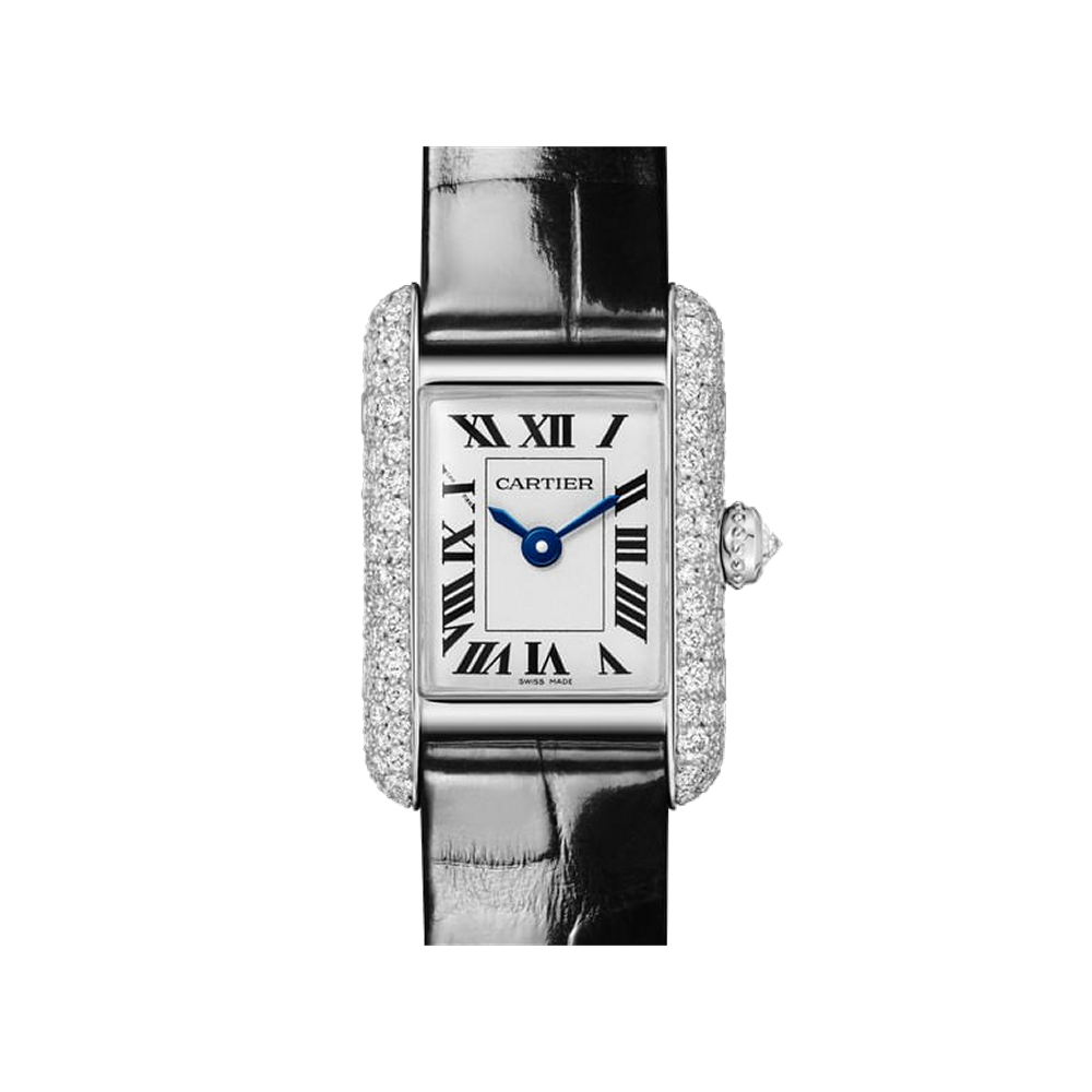 Cartier Tank Louis Cartier Mini White Gold Diamonds