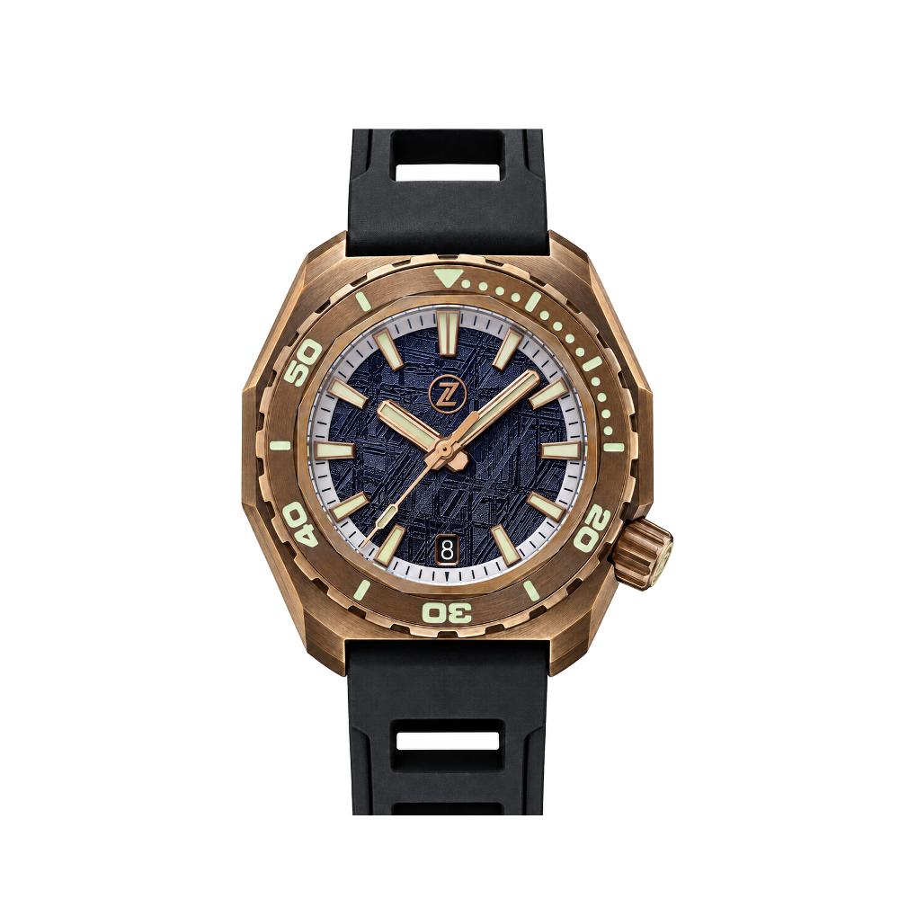 Zelos Zelos Hammerhead 1000m Diver Blue Meteorite