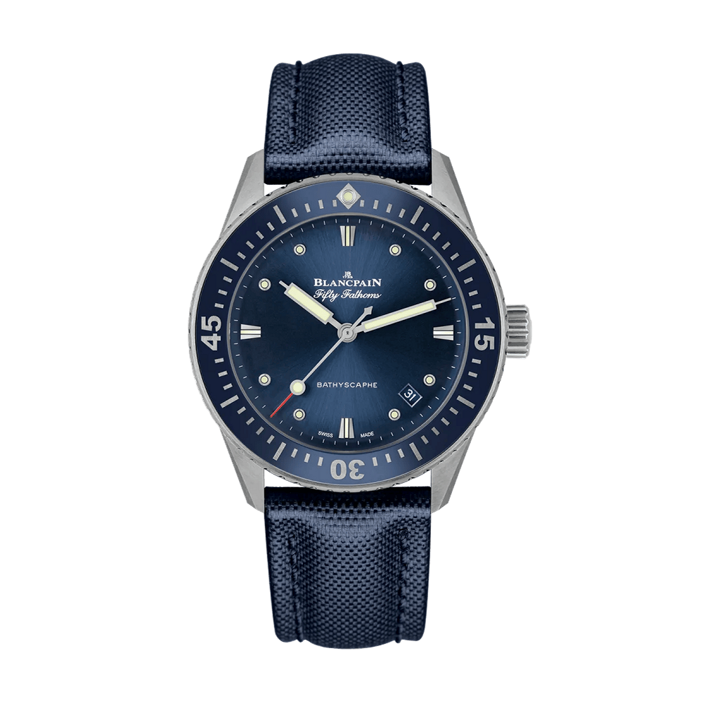 Blancpain Bathyscaphe Blue Steel