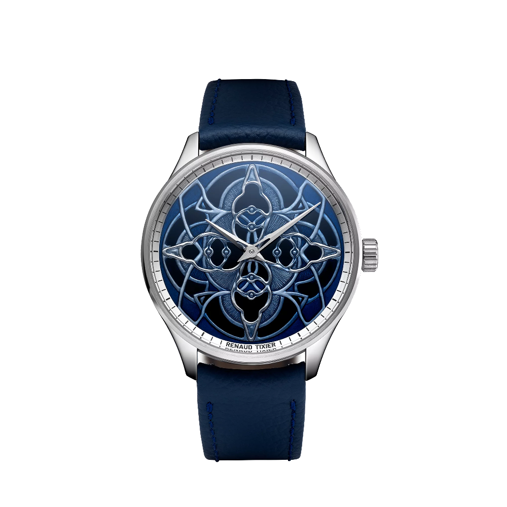 Renaud Tixier Monday Organica Blue Blue/Navy Dial Straps