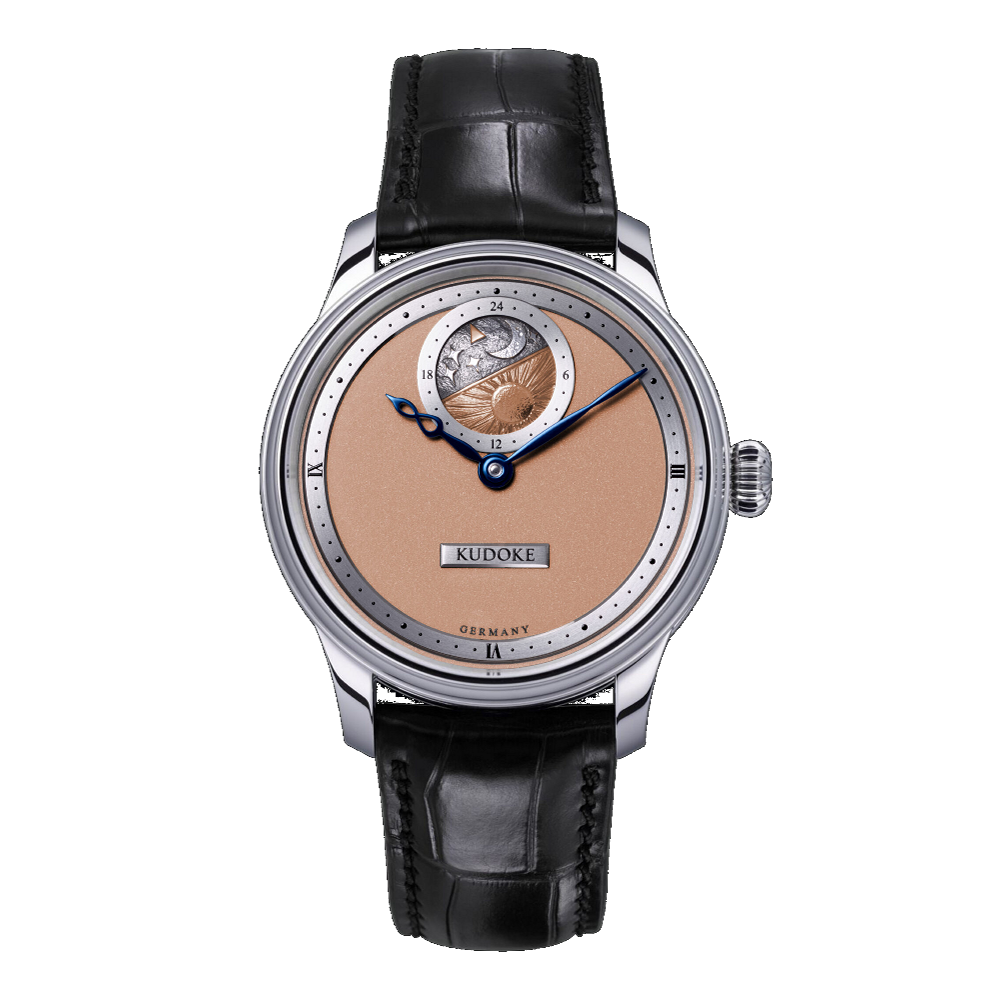 Kudoke 2 Salmon Salmon / Silver / White / Gold / Black / Blue Dial Straps
