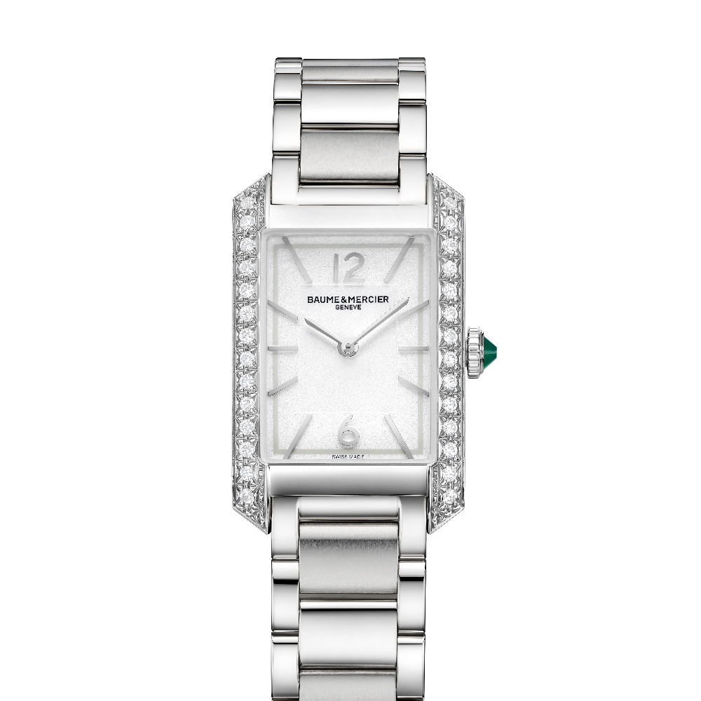 Baume & Mercier Hampton 10631 White Dial Straps