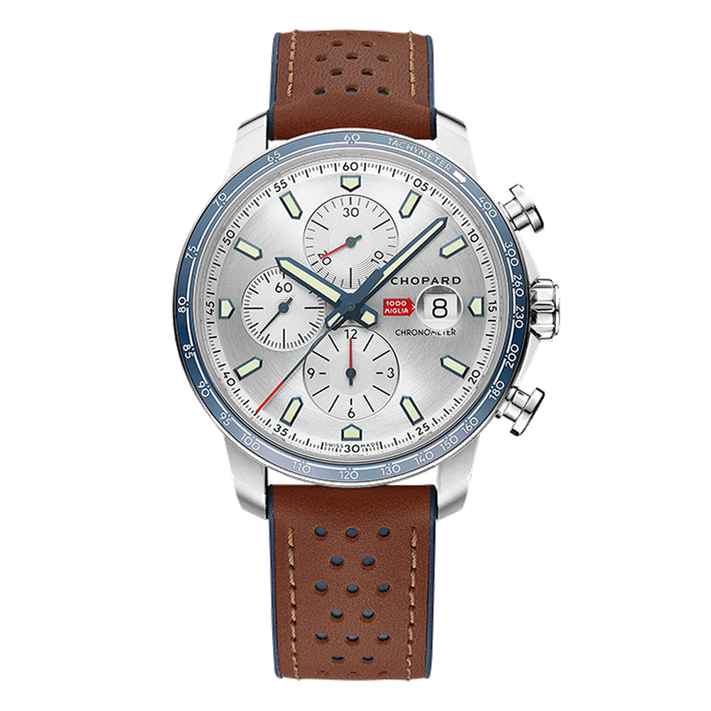 Chopard Mille Miglia 2022 Race Edition Silver / White / Blue / Red / Black / Cream Dial Straps