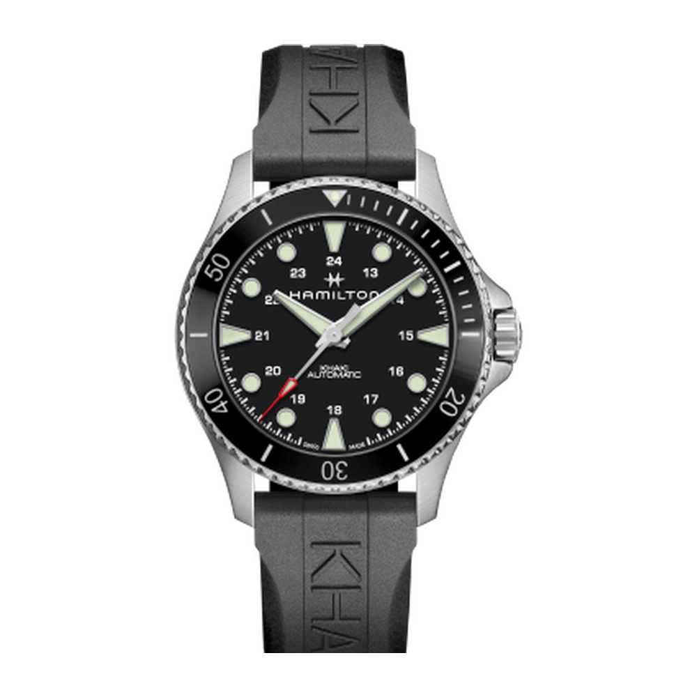 Hamilton Khaki Navy Scuba Auto 43 Stainless Steel / Black / Rubber