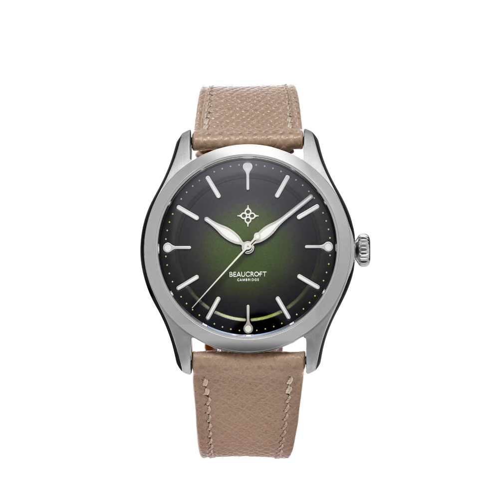 Beaucroft The Arc Olive Green Green Dial Straps