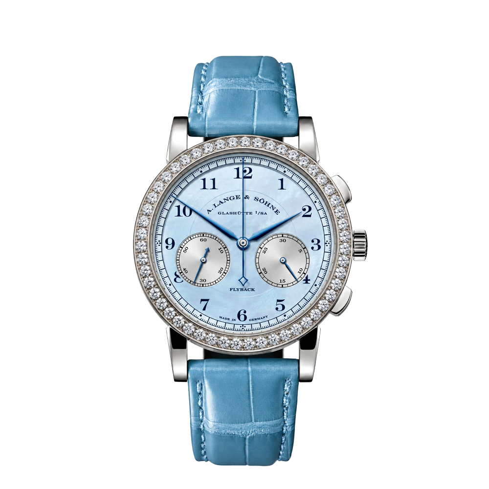 A. Lange & Söhne 1815 Chronograph Diamond / MOP blue
