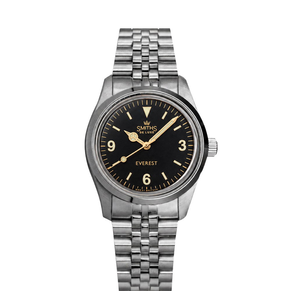 Smiths EVEREST PRS-25 - GILT Black Dial Straps