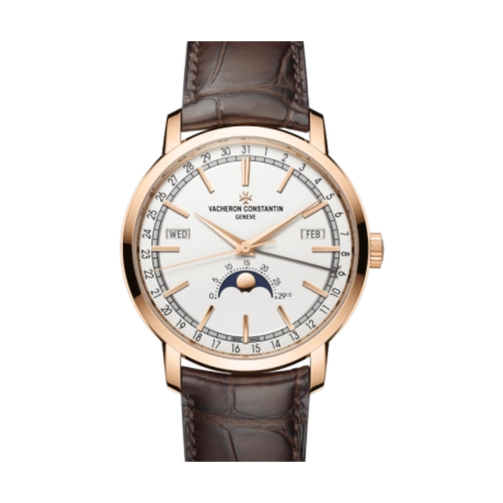 Vacheron Constantin Complete Calendar Pink Gold / Silver