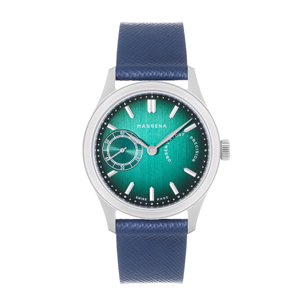 Massena LAB Absinthe by Raúl Pagès Emerald Green / Teal / Black / Silver / White Dial Straps