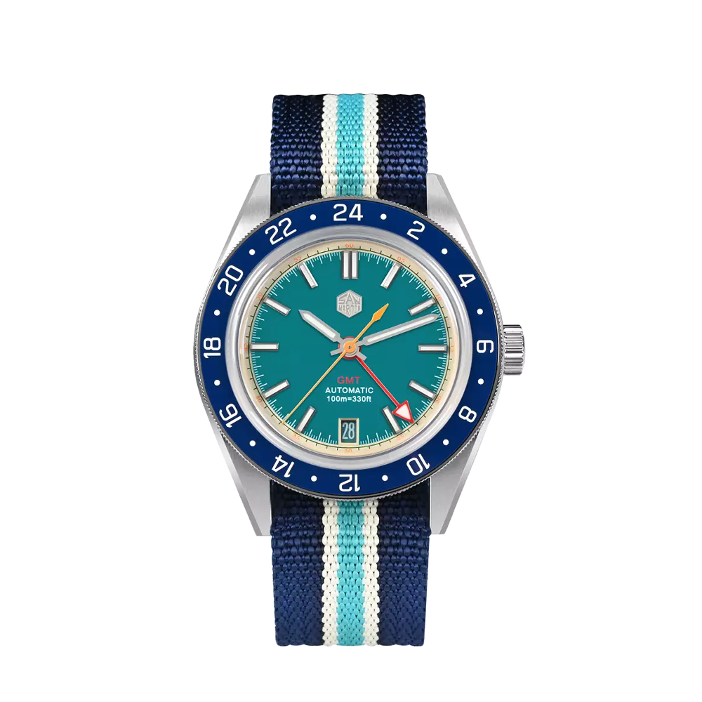 San Martin 39.5mm NH34 GMT