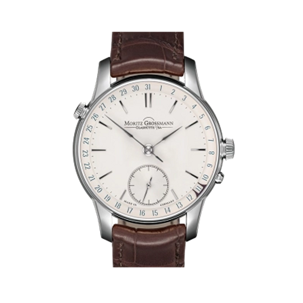 Moritz Grossmann Atum Date White Gold