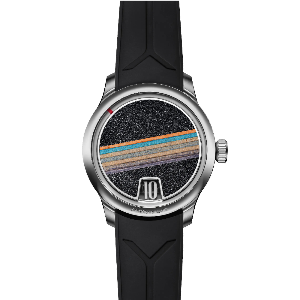 Sartory-Billard SB10 Jumping Hour 50-50 Grind Multi Dial Straps