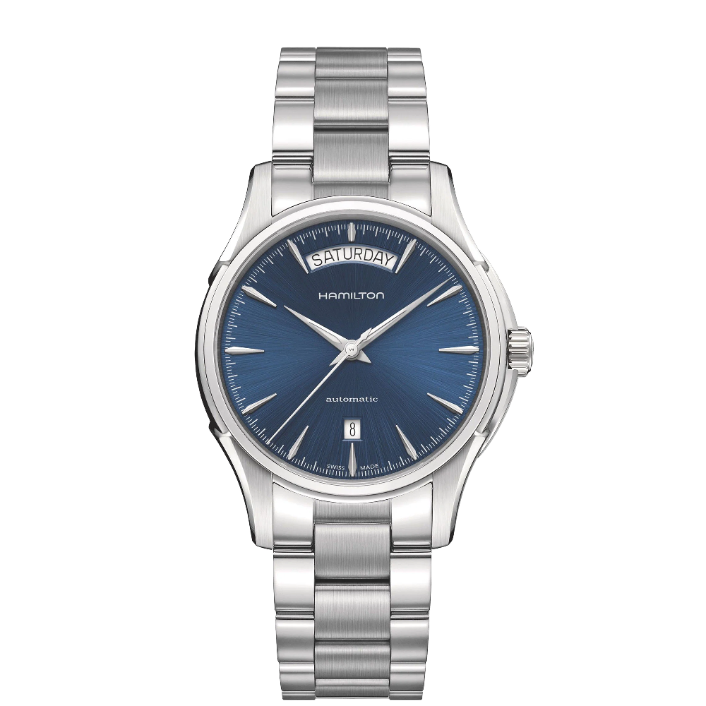 Hamilton Jazzmaster Day Date 40 Stainless Steel / Blue / Bracelet