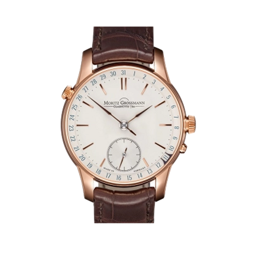 Moritz Grossmann Atum Date Rose Gold