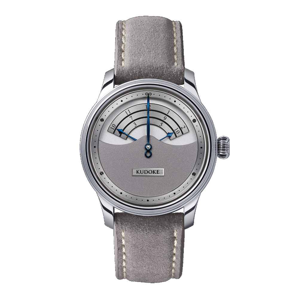Kudoke 3 Silver Silver / Grey / Black / Blue Dial Straps