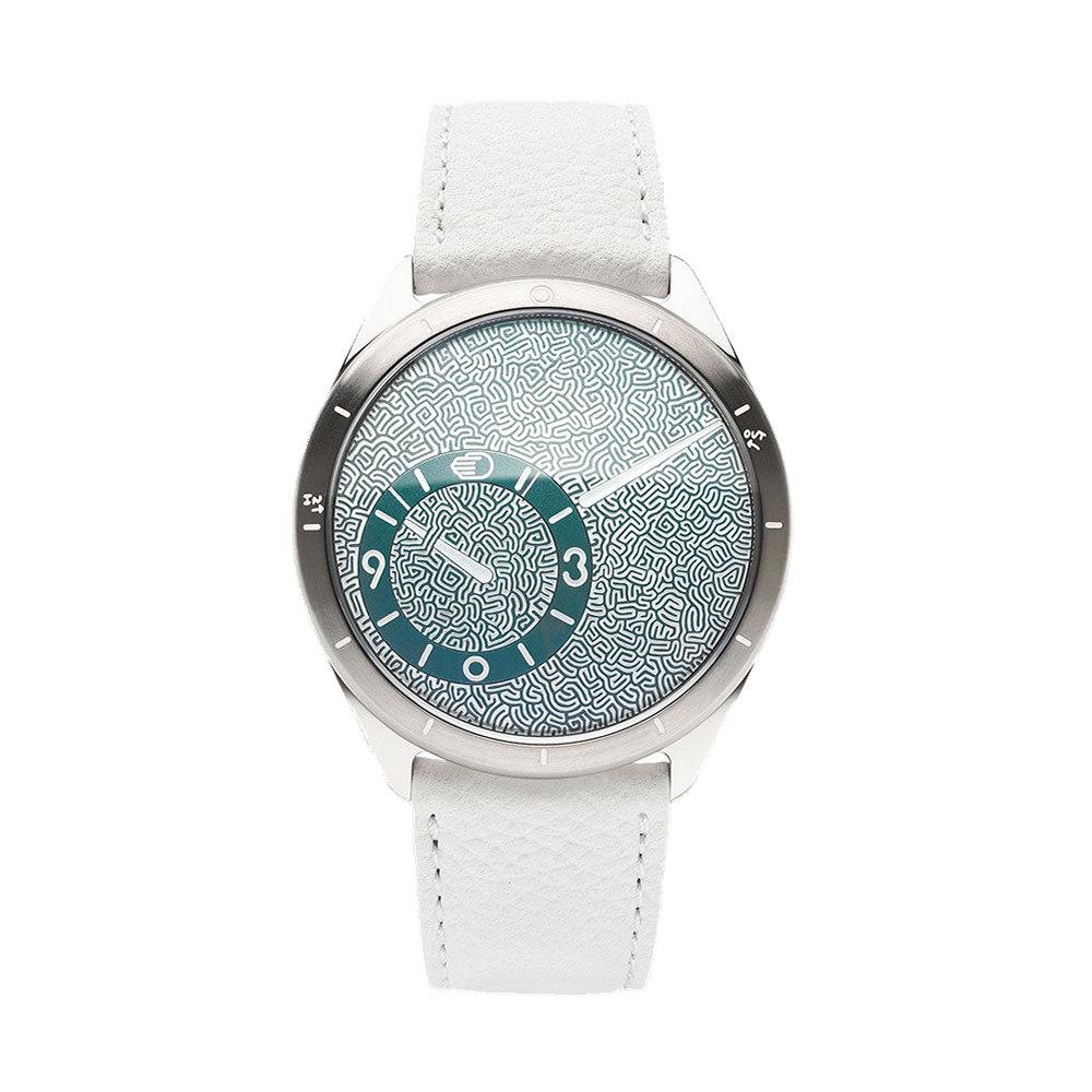 Ressence Jules Wittock Emerald Green Green / Teal / White / Grey Dial Straps