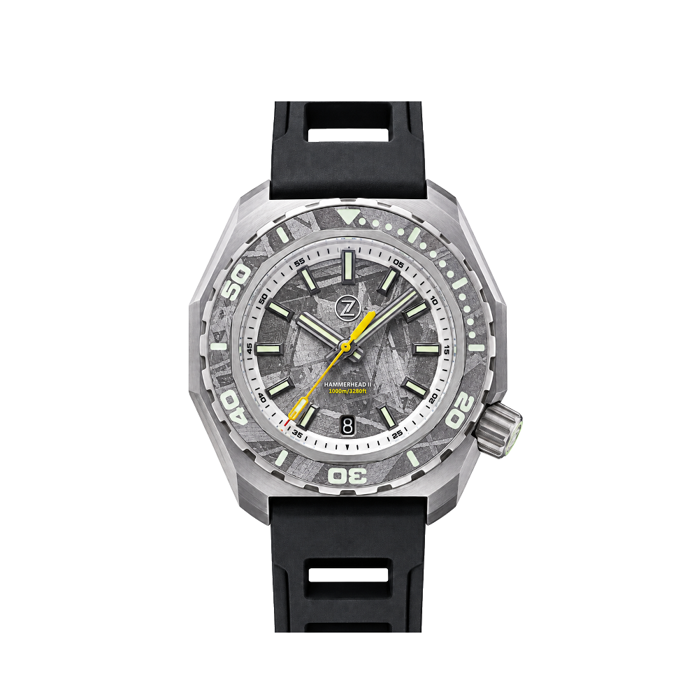 Zelos Zelos Hammerhead 2 1000m Steel Meteorite ETA2892