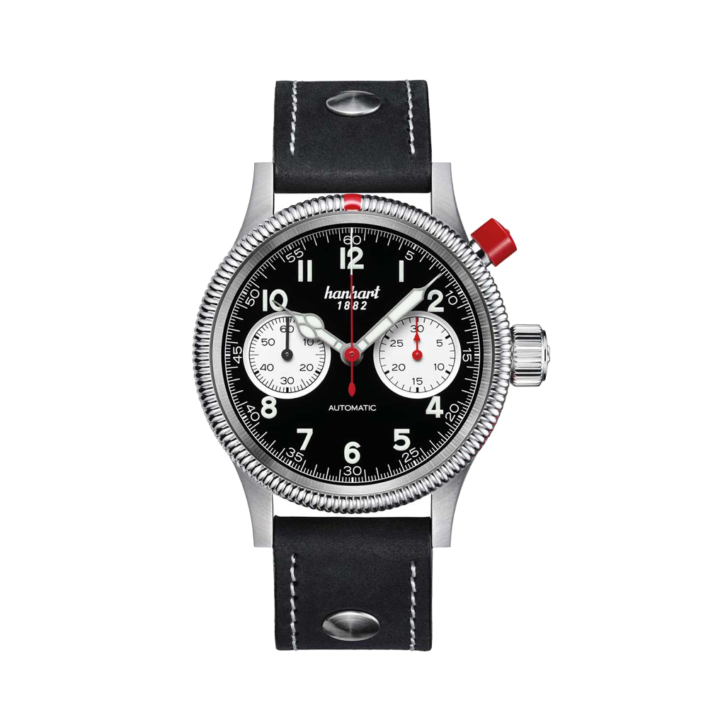 Hanhart PIONEER Mk I Reverse Panda, 40 mm 714.211-