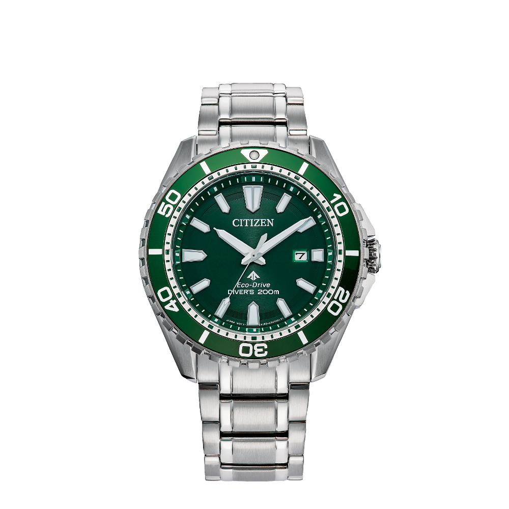Citizen Promaster Dive Green Dial Straps