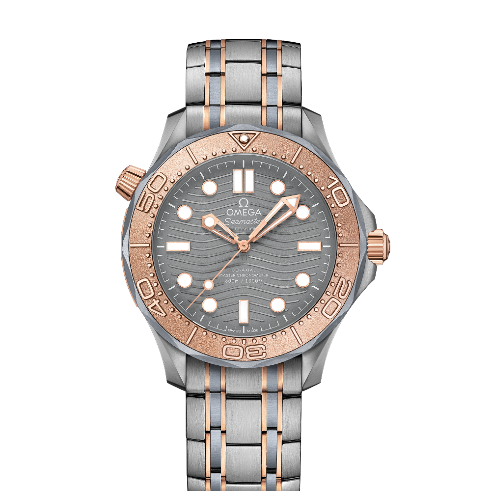 Omega Diver 300M 42 mm Titanium Tantalum Sedna Gold