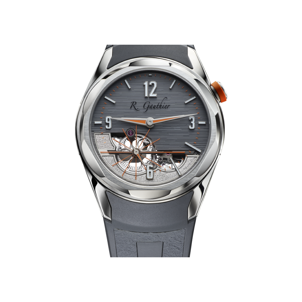 Romain Gauthier C6 — Titanium Edition Six Grey Dial Straps