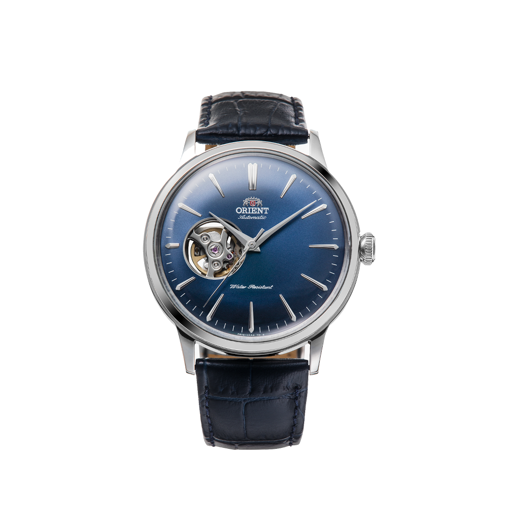 Orient Orient Bambino Open Heart Blue/Navy Dial Straps